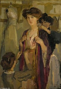Essayeuse — Isaac Lazarus Israels