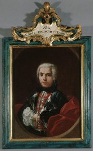 Portrait Of The Singer Farinelli (carlo Broschi) 1705-1782 — Джакопо Амигони