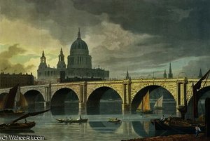 South West View Of St Pauls Cathedral — George Fennel Robson