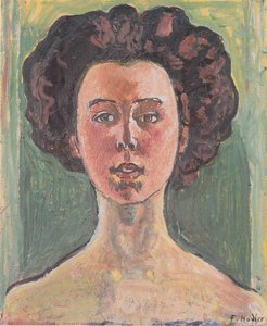 Portrait Of Gertrud Mueller — Ferdinand Hodler