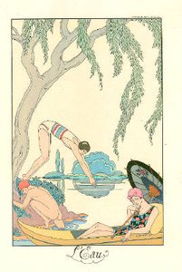 L'eau — Georges Barbier
