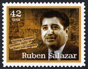 42c Ruben Salazar stamp