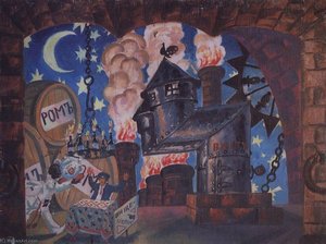 England — Boris Mikhailovich Kustodiev