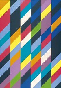 Shadow Play — Bridget Riley, Op Art