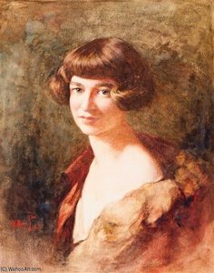 Portrait Of A Girl — Willem Maris