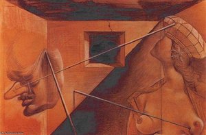 Dalí Queen Salome,1937, — Salvador Dalí, Surrealism
