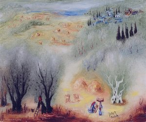 In Galilee, (1967) — Reuven Rubin