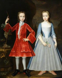 Edward Harpur (1713–1761), and His Sister Catherine Harpur (d.1740), Later Lady Gough, as Children