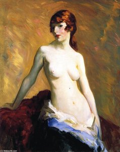 The Young Girl — Robert Henri, American Realism