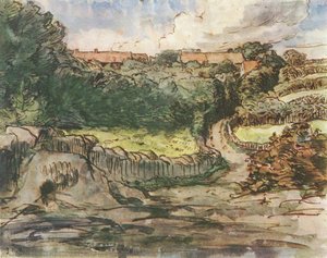 Manor Farm Cousin In Greville — Jean-françois Millet
