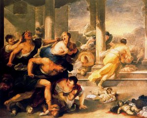 Massacre Of The Innocents — Luca Giordano