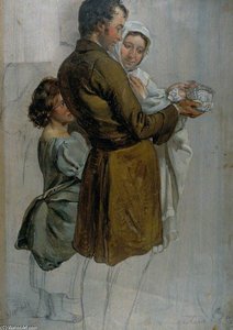 The Baptism On The Hillside — George Harvey