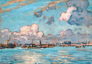 A Sketch in Portsmouth Harbour