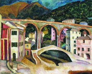 Italy. Landscape With An Aqueduct — Ilya Ivanovich Mashkov