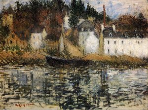 The Quay At Pont Aven — Gustave Loiseau