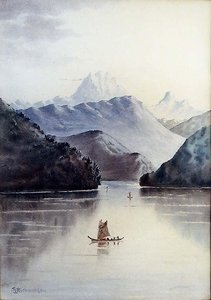 Entrance to the Stikine River, (painting)