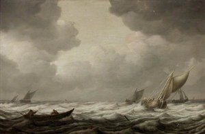 Dutch Shipping — Pieter Mulier The Elder