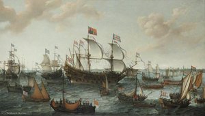 The Arrival of the Elector Palatine at Flushing, 29 April (1613)