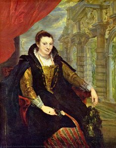 Portrait Of Isabella Brandt — Peter Paul Rubens, Baroque