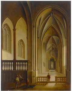 Church Interior — Иоганн Георг Эдлингер