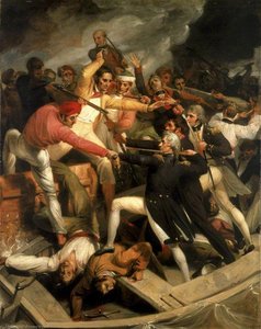 Nelson In Conflict With A Spanish Launch