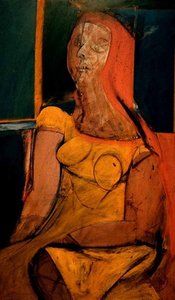 Queen Of Hearts — Willem De Kooning, Abstract Expressionism