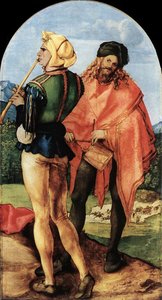 Zwei Musiker — Albrecht Dürer