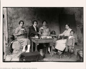 Ladies at the chicheria