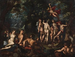 The Judgement Of Paris — Joachim Anthonisz Wtewael