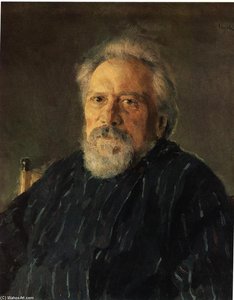 Portrait Of Nikolay Leskov — Valentin Alexandrovich Serov