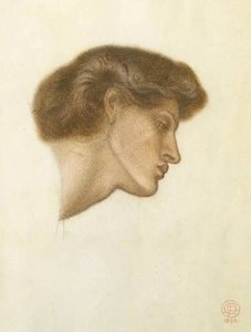 Sueño De Dante En El Tiempo De La Muerte De Beatriz — Dante Gabriel Rossetti, Romantic Pre-raphaelite