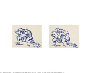 Variation On The Theme Of Last Embrace (salvataggio) Iii — Jacques Lipchitz