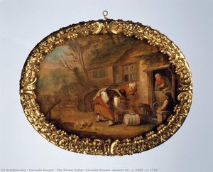 The Street Seller, Cornelis Dusart (manner Of), C. 1690 - C. 1710 — Cornelis Dusart