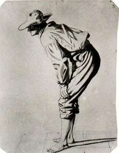Study Of A Raftsman 2 — George Caleb Bingham