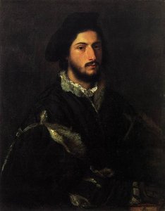 Retrato De Tomáso O Vincenzo Mosti — Tiziano, Italian Renaissance Portraiture