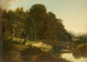 View Of The River Teign — William Traies