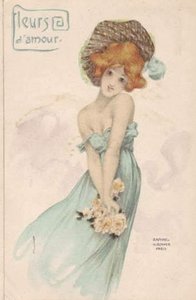 Love Flowers — Raphael Kirchner