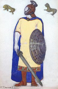 Knight — Nicholas Roerich