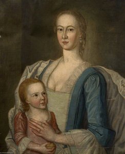 Portrait of a Woman and Child