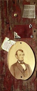Portrait Of Lincoln — John Frederick Peto