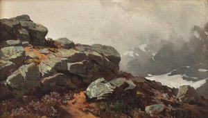 Høyfjellsmotiv — Andreas Edvard Disen