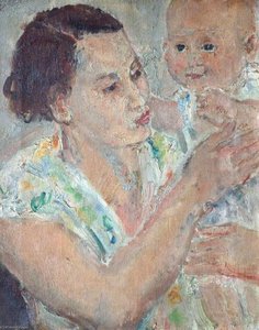 Mother And Baby — Ethel Walker