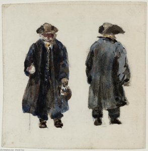 Two Naval Pensioners — David Cox