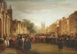 The Visit Of The Prince Regent To Oxford — George Jones