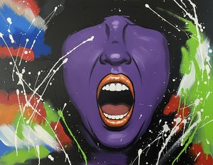Resonancia Primordial: Una Expresión Singular De Caos Violeta Y Salpicadura Kinética — Caroline Pelletier