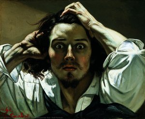 The Desperate Man (self-portrait) — Gustave Courbet