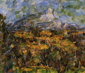 Mont Sainte-victoire Seen From Les Lauves — Pol Sezan, Post-impressionism