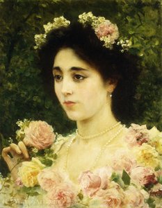 The Pink Rose — Federigo Andreotti