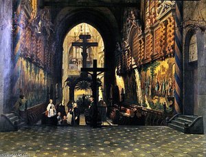 Interior Of The Church Of Saint Gereon At Cologne
