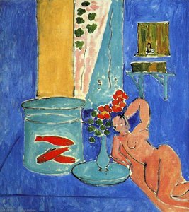 Roter Fisch Und Eine Skulptur — Henri Matisse